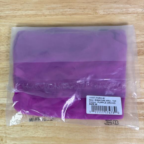 Free People X Toast Swim Apex Bikini Top Purple Orchid Size XL - Picture 3 of 4